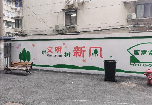 盱眙社区墙绘